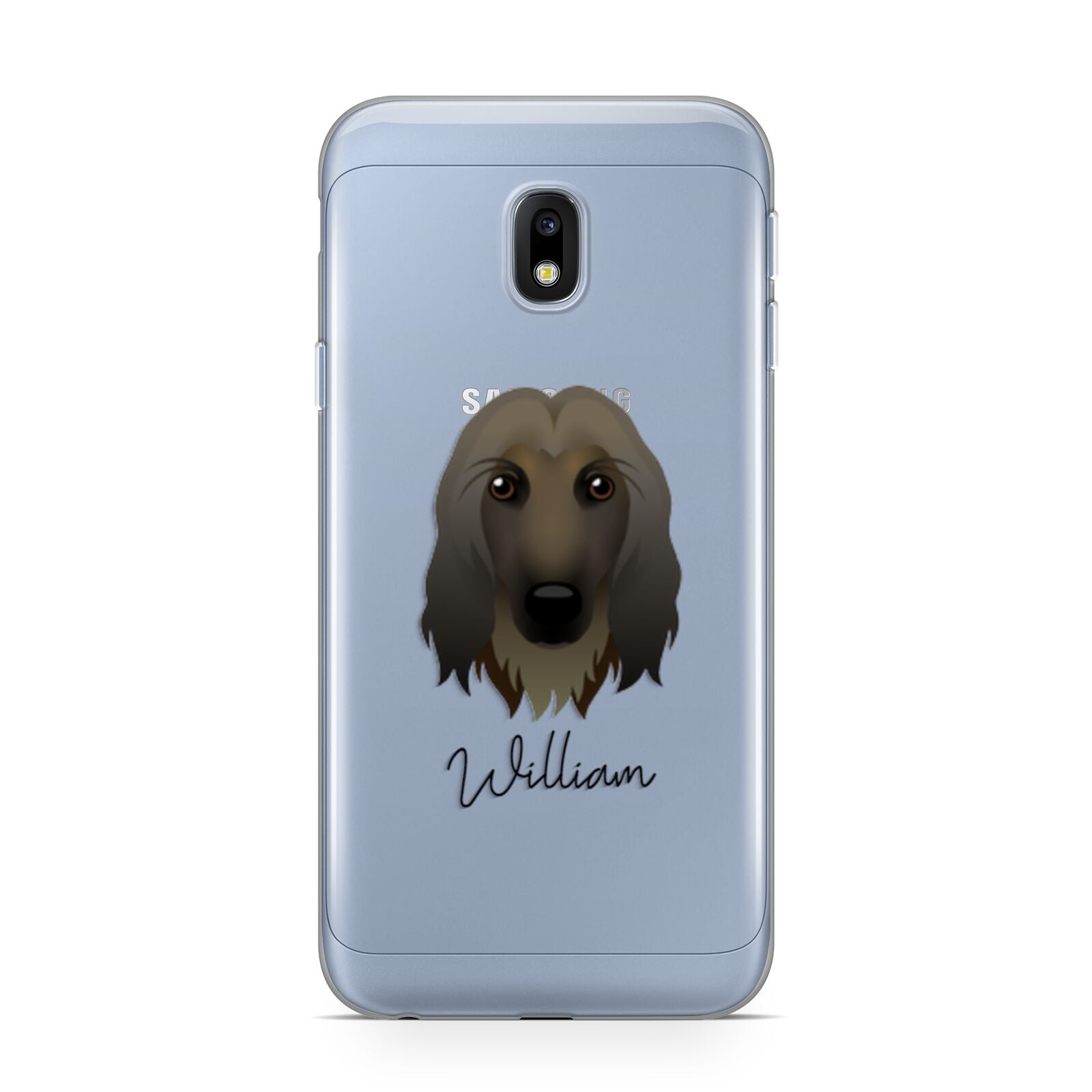 Afghan Hound Personalised Samsung Galaxy J3 2017 Case