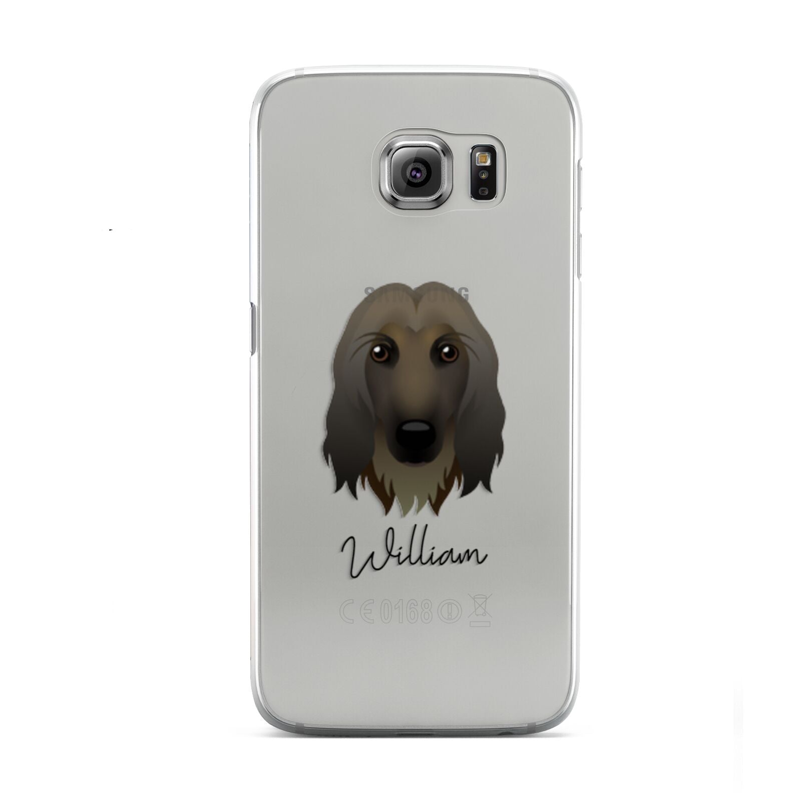 Afghan Hound Personalised Samsung Galaxy S6 Case