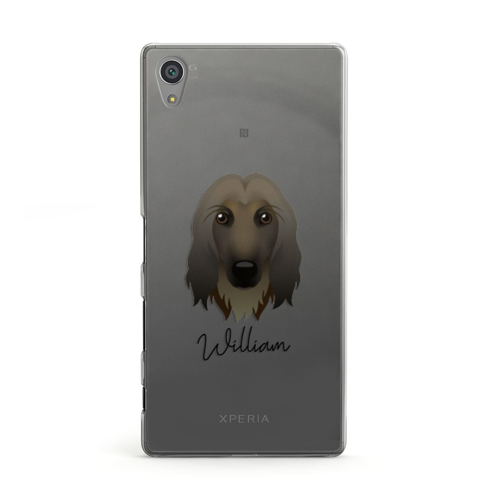 Afghan Hound Personalised Sony Xperia Case