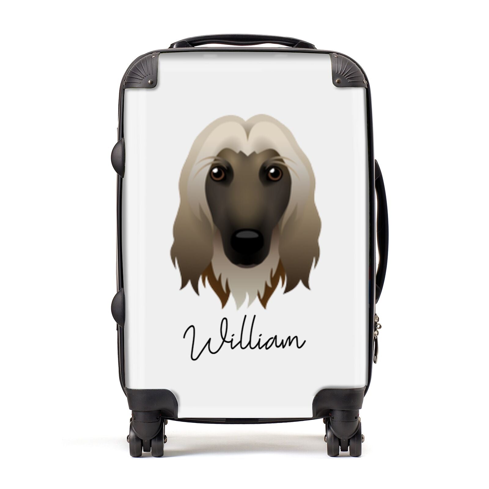 Afghan Hound Personalised Suitcase