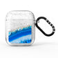 Agate Blue AirPods Glitter Case