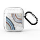 Agate Blue Grey AirPods Glitter Case