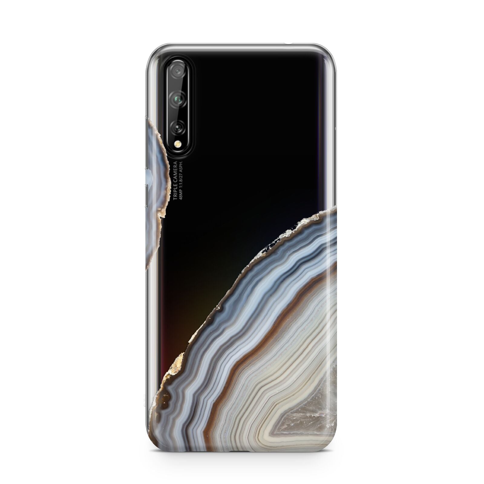 Agate Blue Grey Huawei Enjoy 10s Phone Case