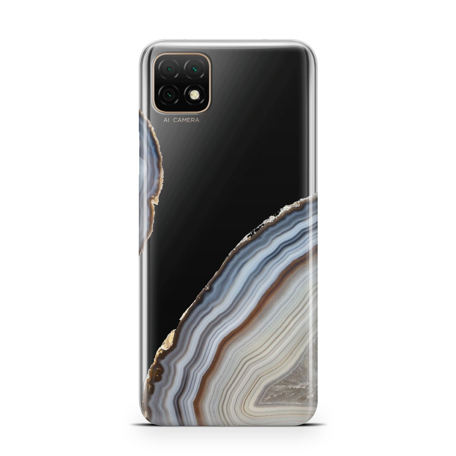 Agate Blue Grey Huawei Enjoy 20 Phone Case