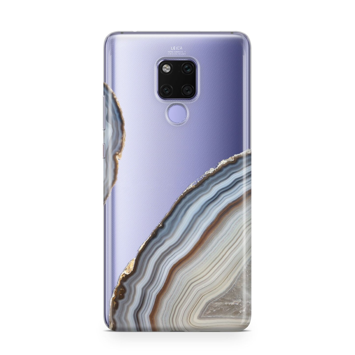 Agate Blue Grey Huawei Mate 20X Phone Case