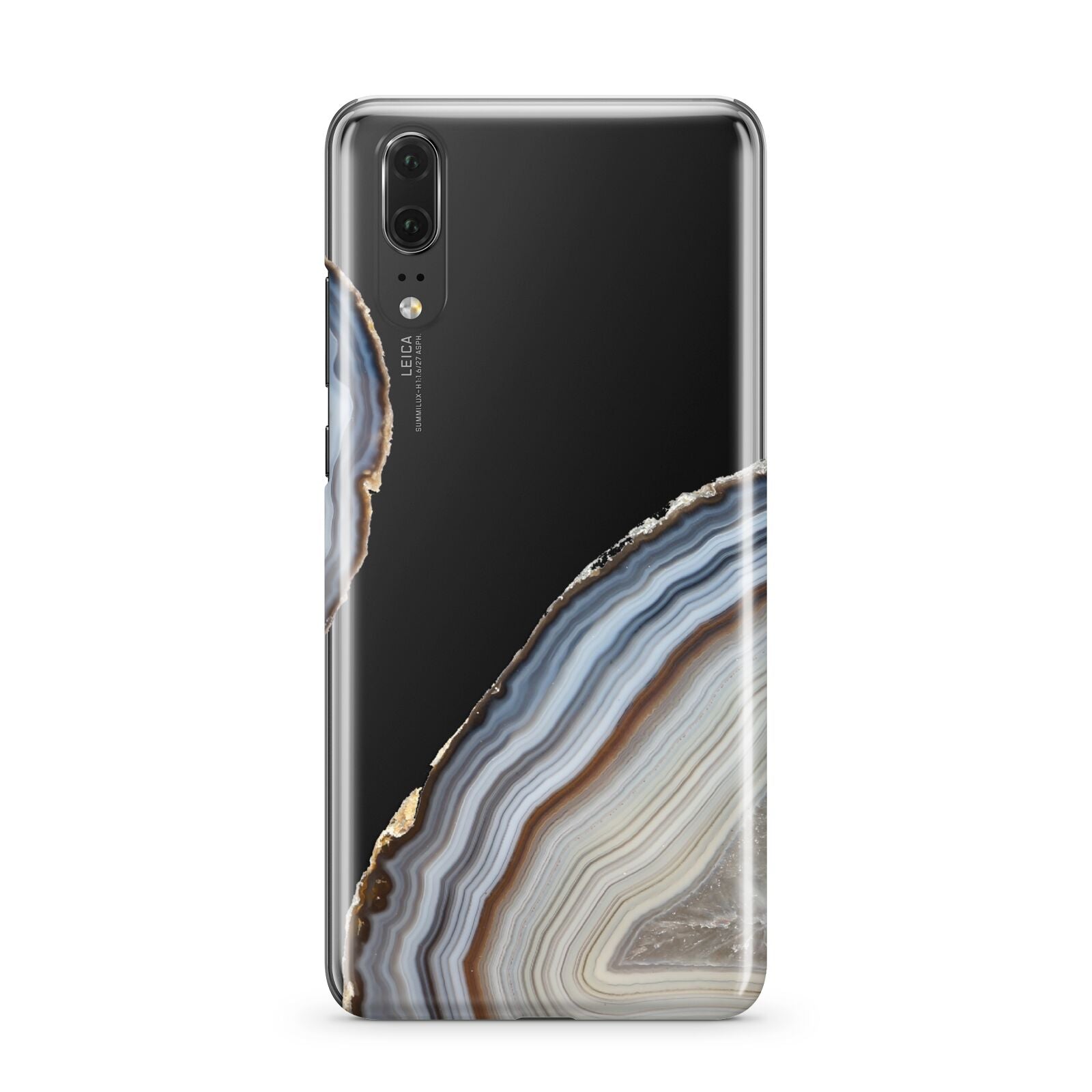 Agate Blue Grey Huawei P20 Phone Case