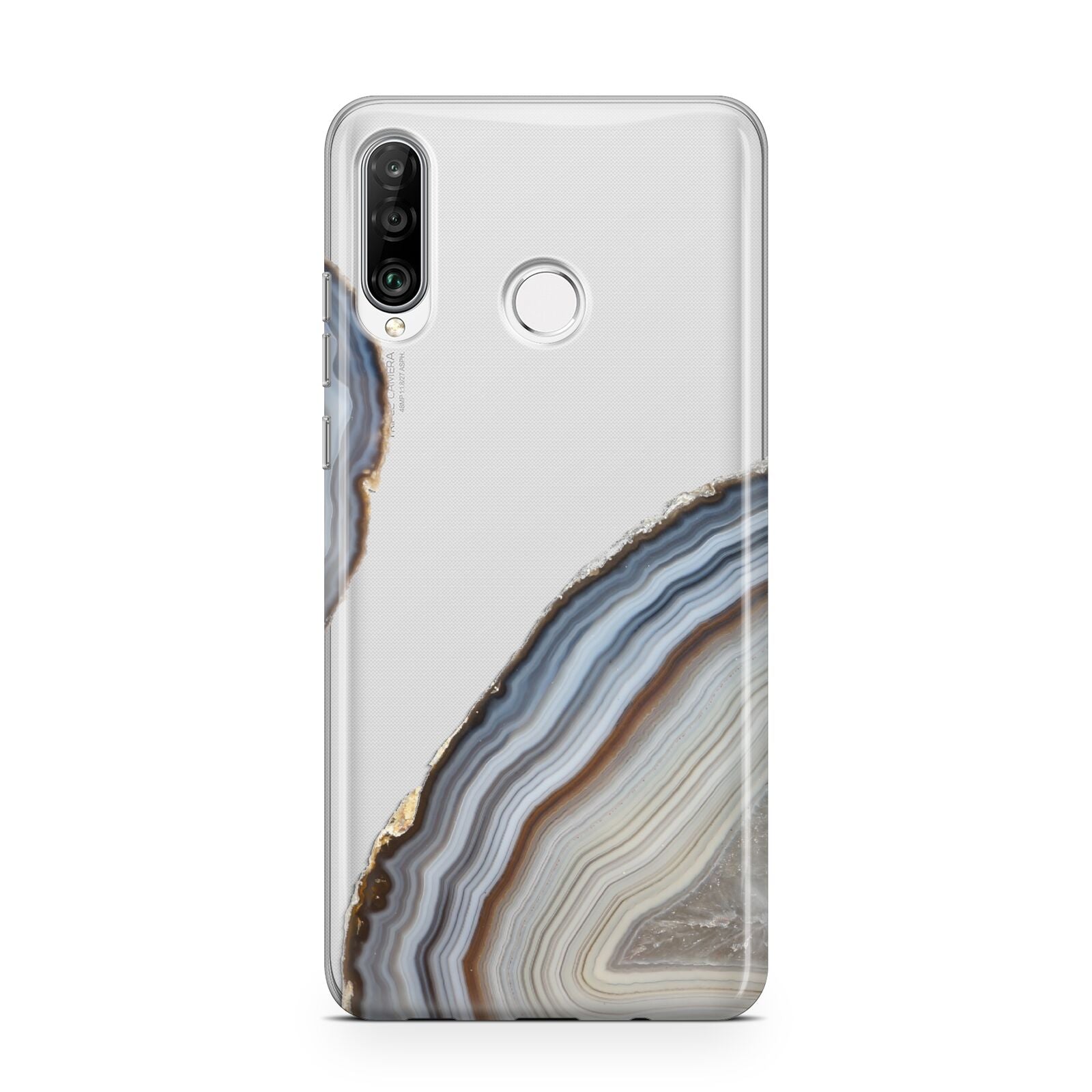 Agate Blue Grey Huawei P30 Lite Phone Case