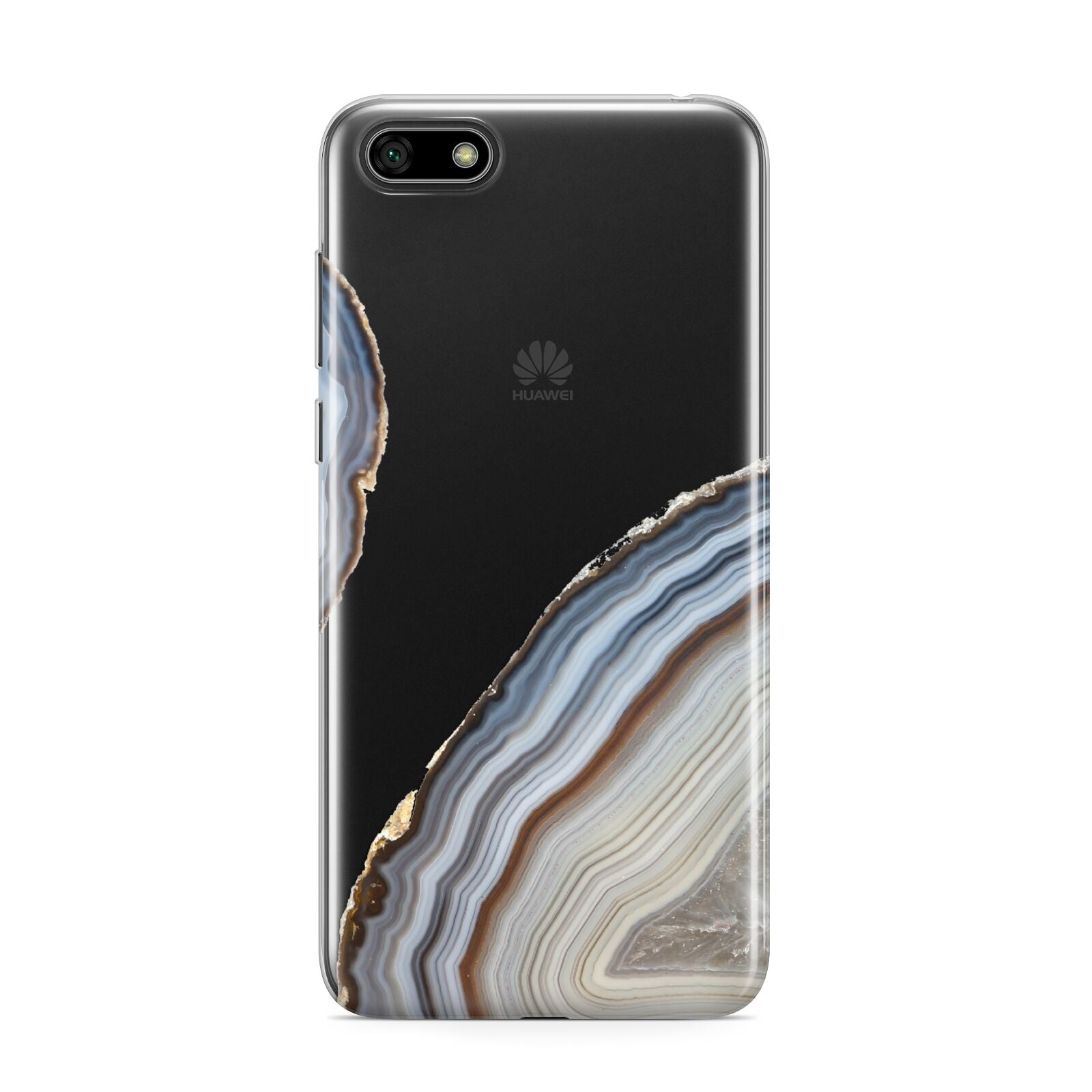 Agate Blue Grey Huawei Y5 Prime 2018 Phone Case