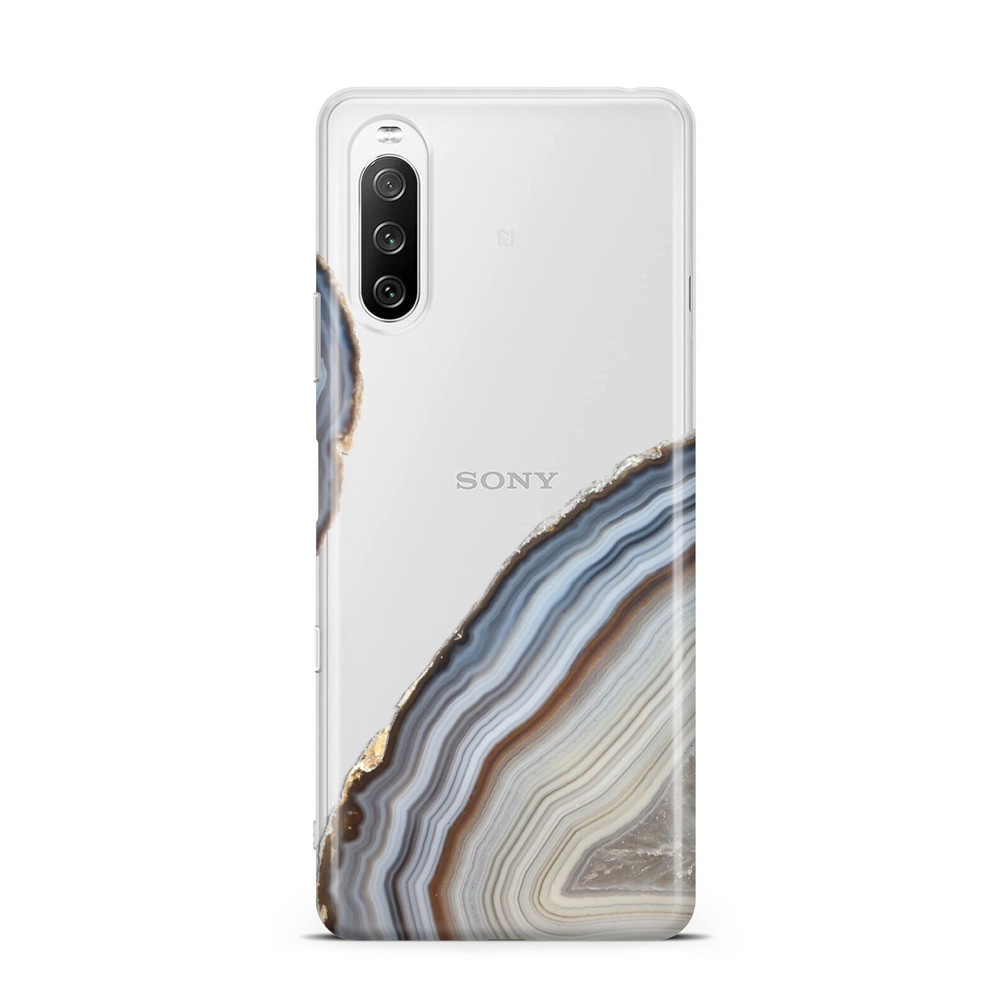 Agate Blue Grey Sony Xperia 10 III Case