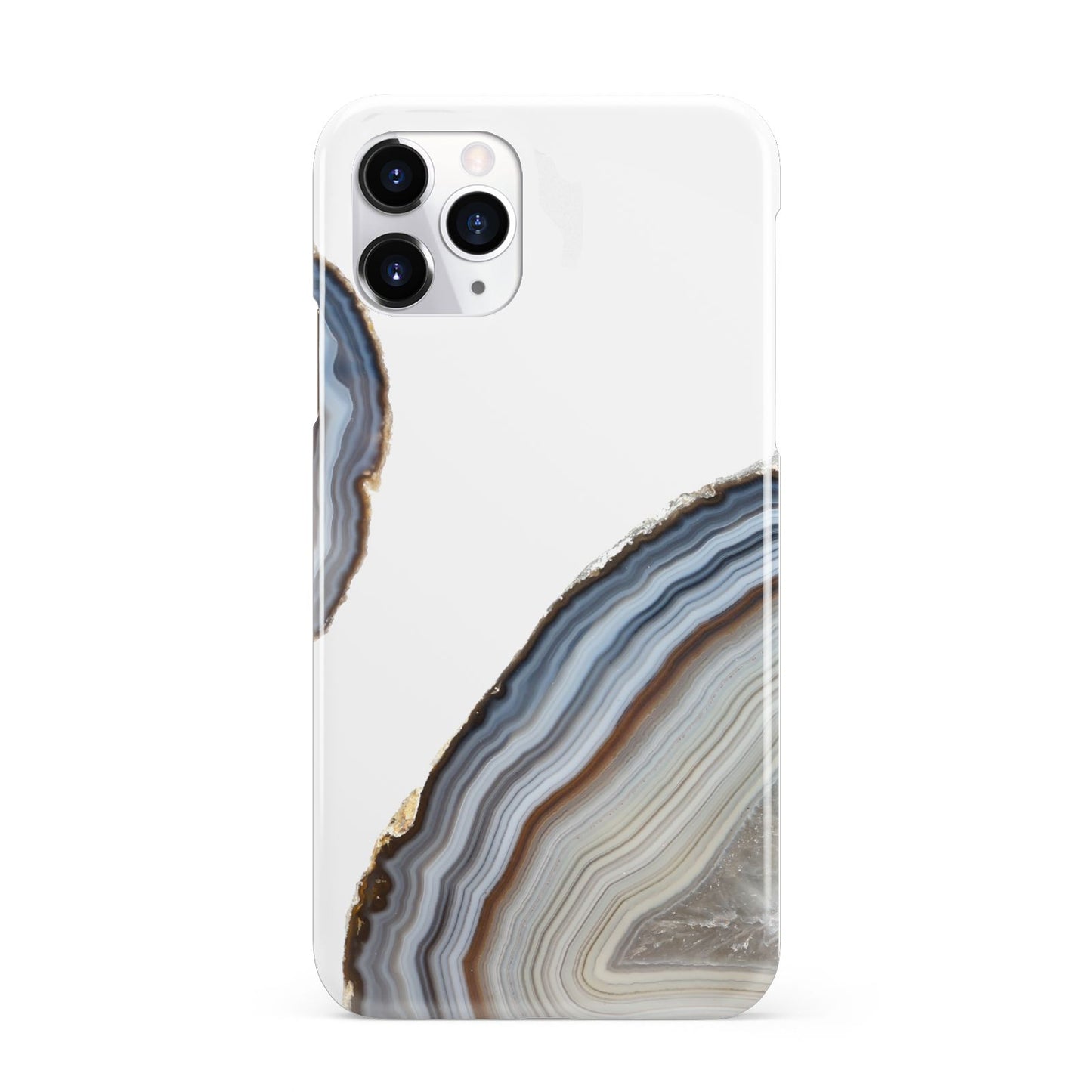 Agate Blue Grey iPhone 11 Pro 3D Snap Case