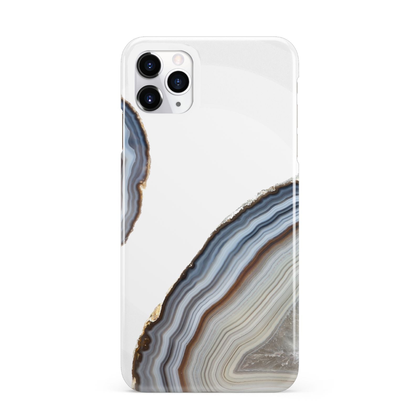 Agate Blue Grey iPhone 11 Pro Max 3D Snap Case