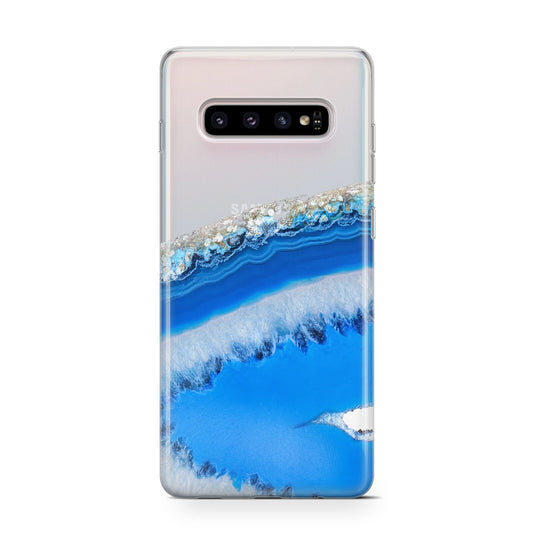 Agate Blue Protective Samsung Galaxy Case