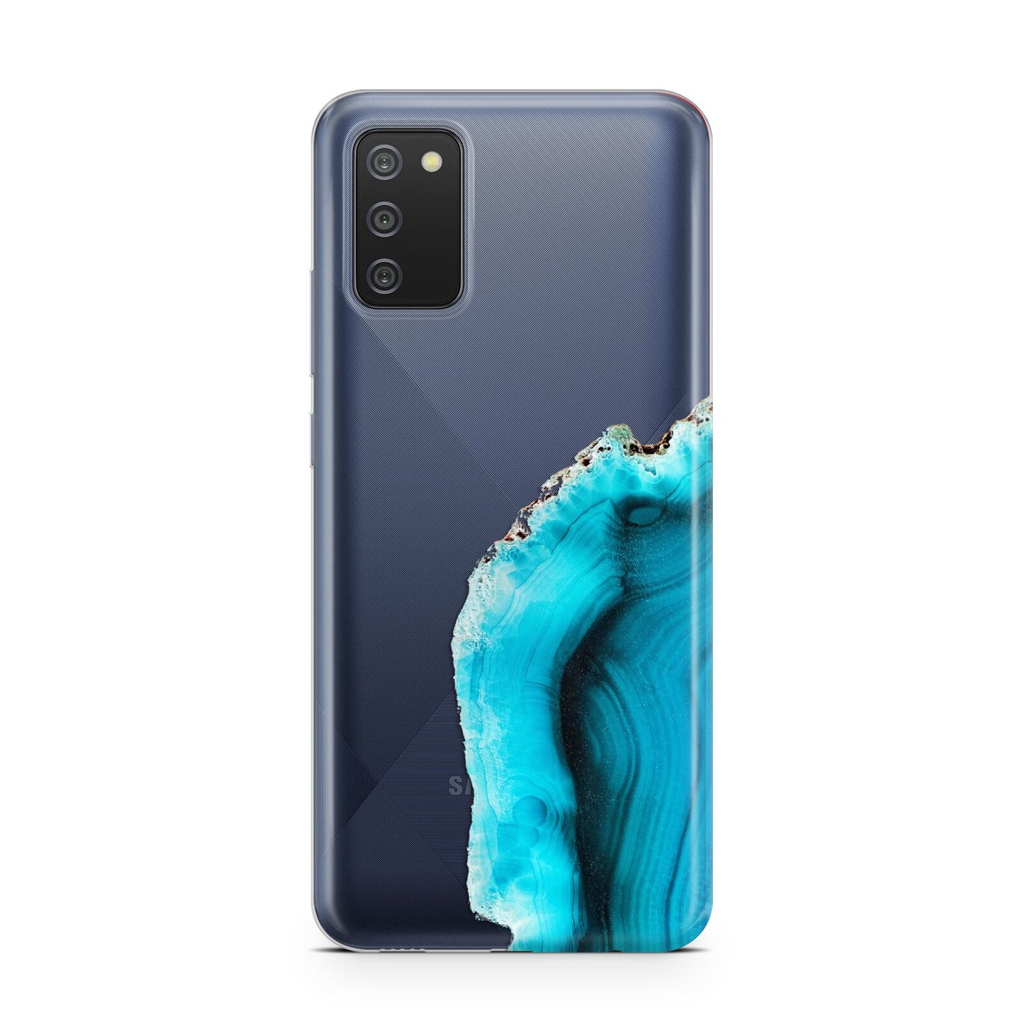 Agate Blue Turquoise Samsung A02s Case