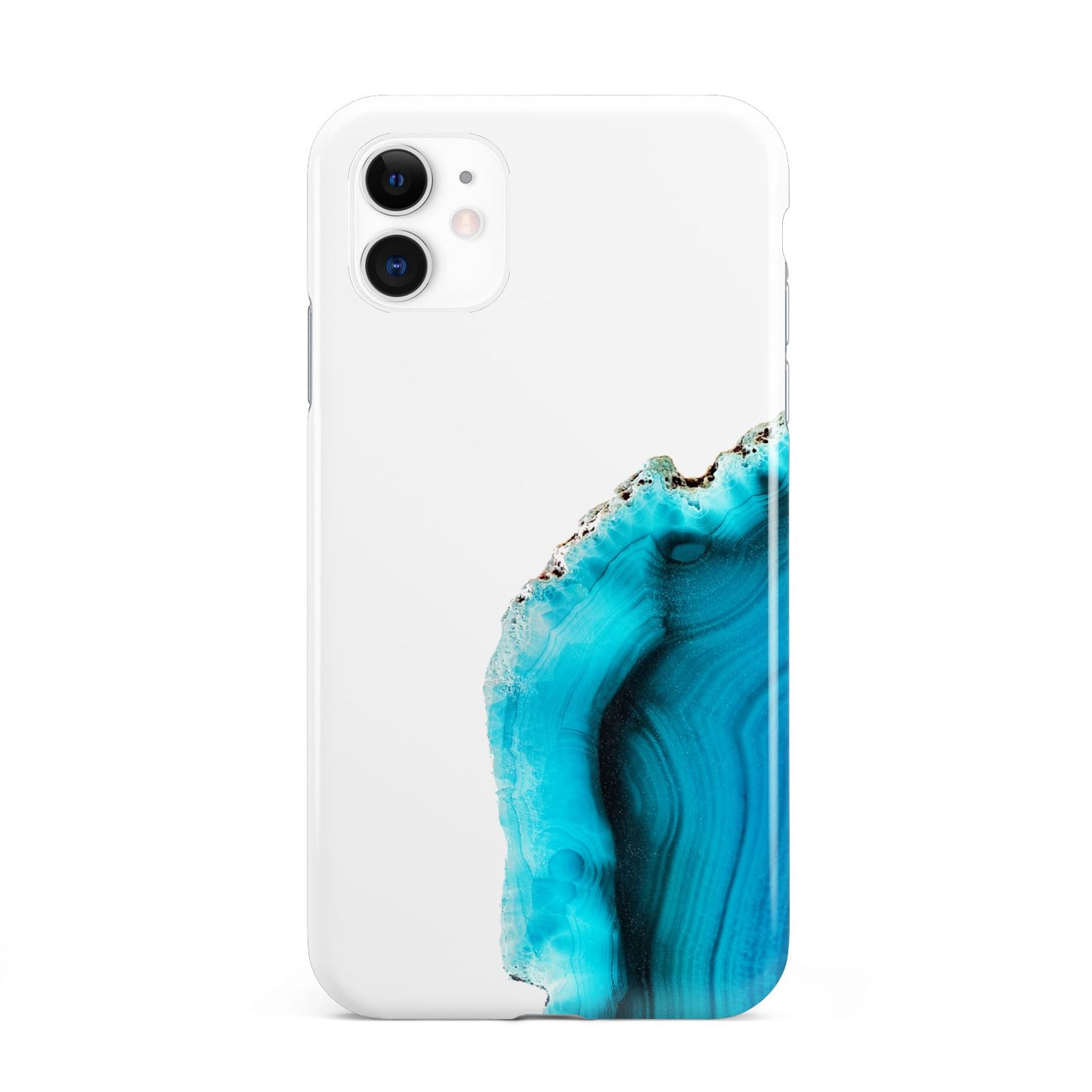 Agate Blue Turquoise iPhone 11 3D Tough Case