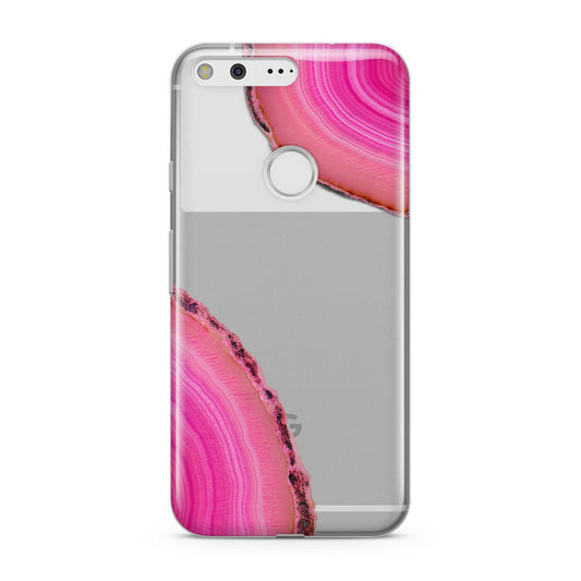 Agate Bright Pink Google Pixel Case