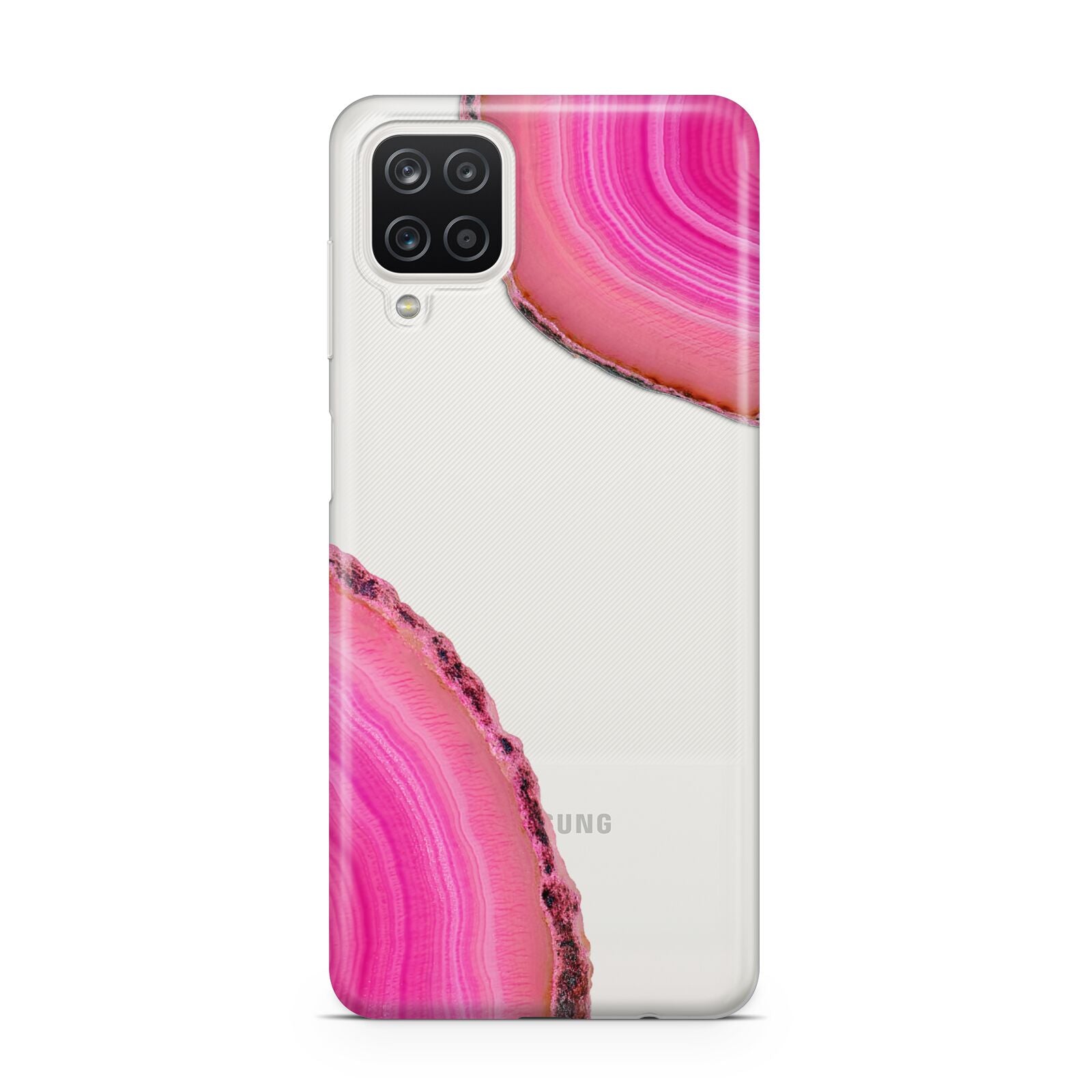 Agate Bright Pink Samsung A12 Case