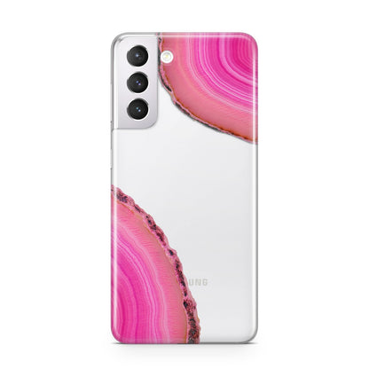 Agate Bright Pink Samsung S21 Case