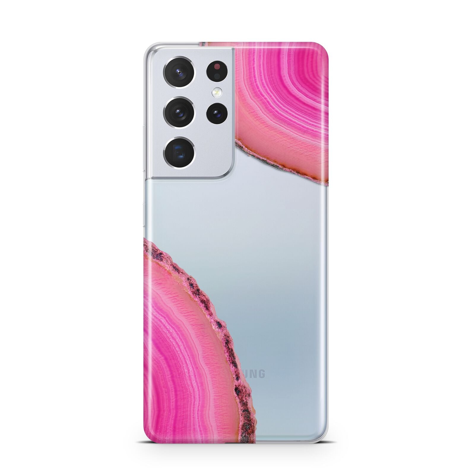 Agate Bright Pink Samsung S21 Ultra Case