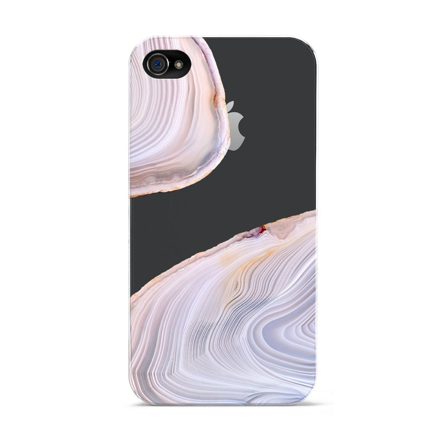 Agate Pale Pink and Blue Apple iPhone 4s Case