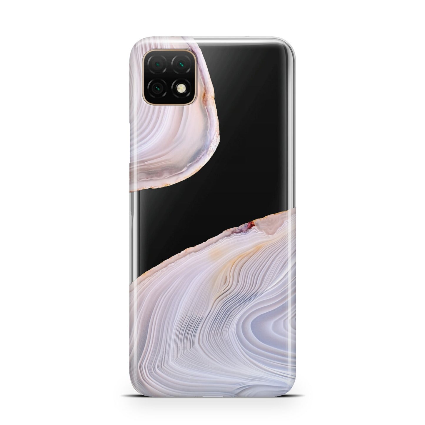 Agate Pale Pink and Blue Huawei Enjoy 20 Phone Case