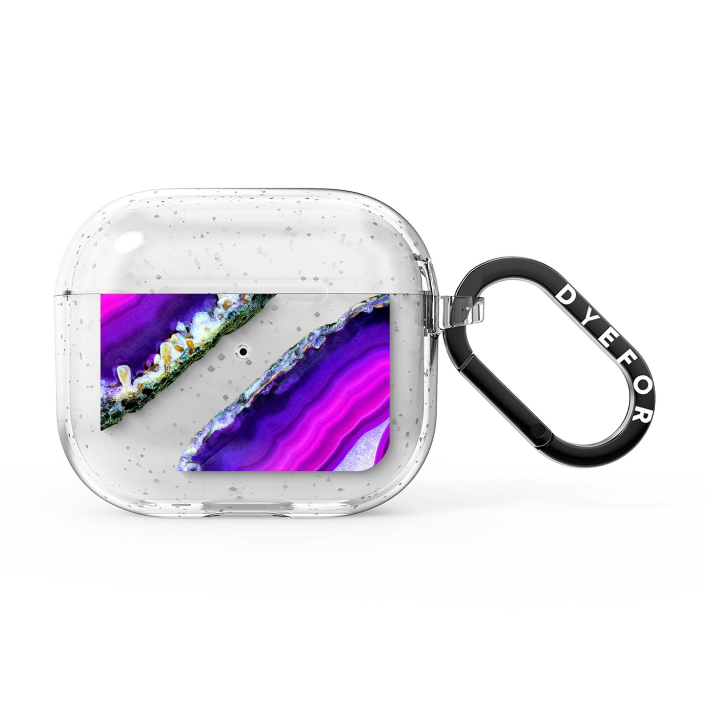 Agate Purple and Pink AirPods Glitter Case 3rd Gen