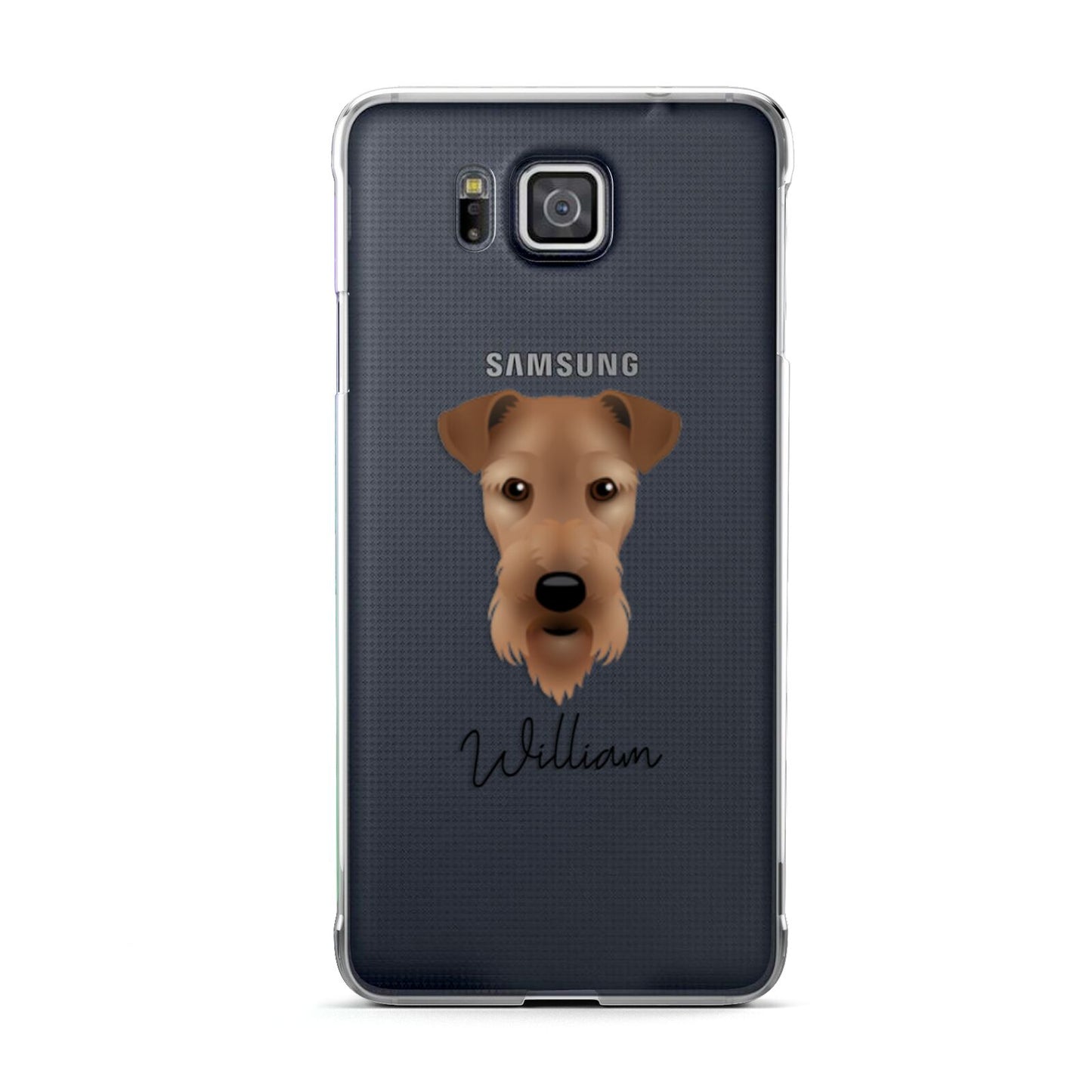 Airedale Terrier Personalised Samsung Galaxy Alpha Case