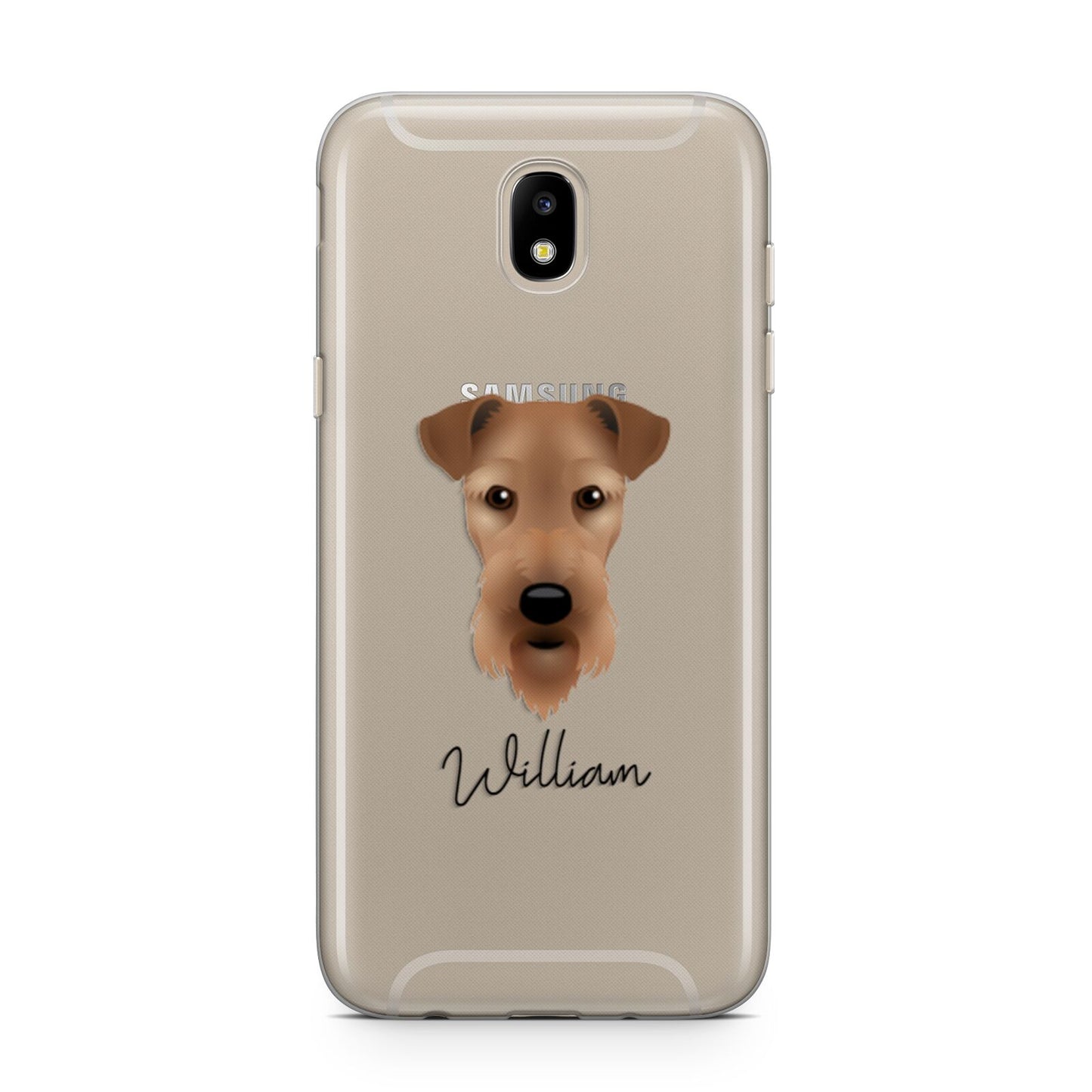 Airedale Terrier Personalised Samsung J5 2017 Case