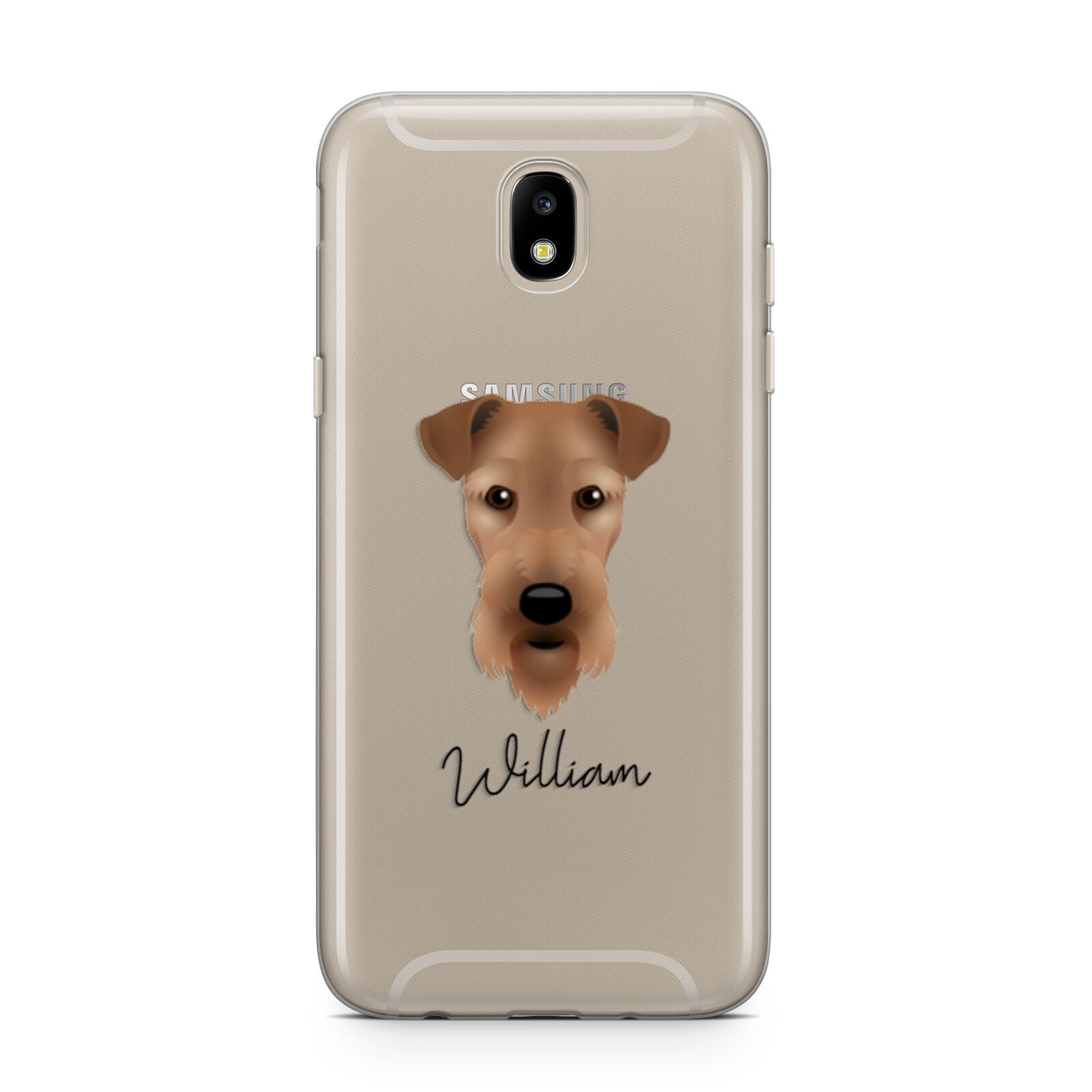 Airedale Terrier Personalised Samsung J5 2017 Case