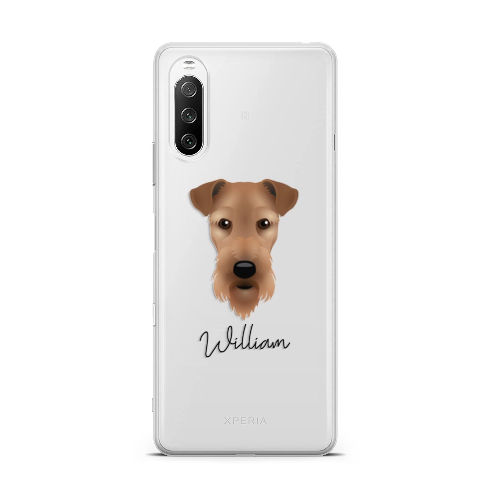 Airedale Terrier Personalised Sony Xperia 10 III Case