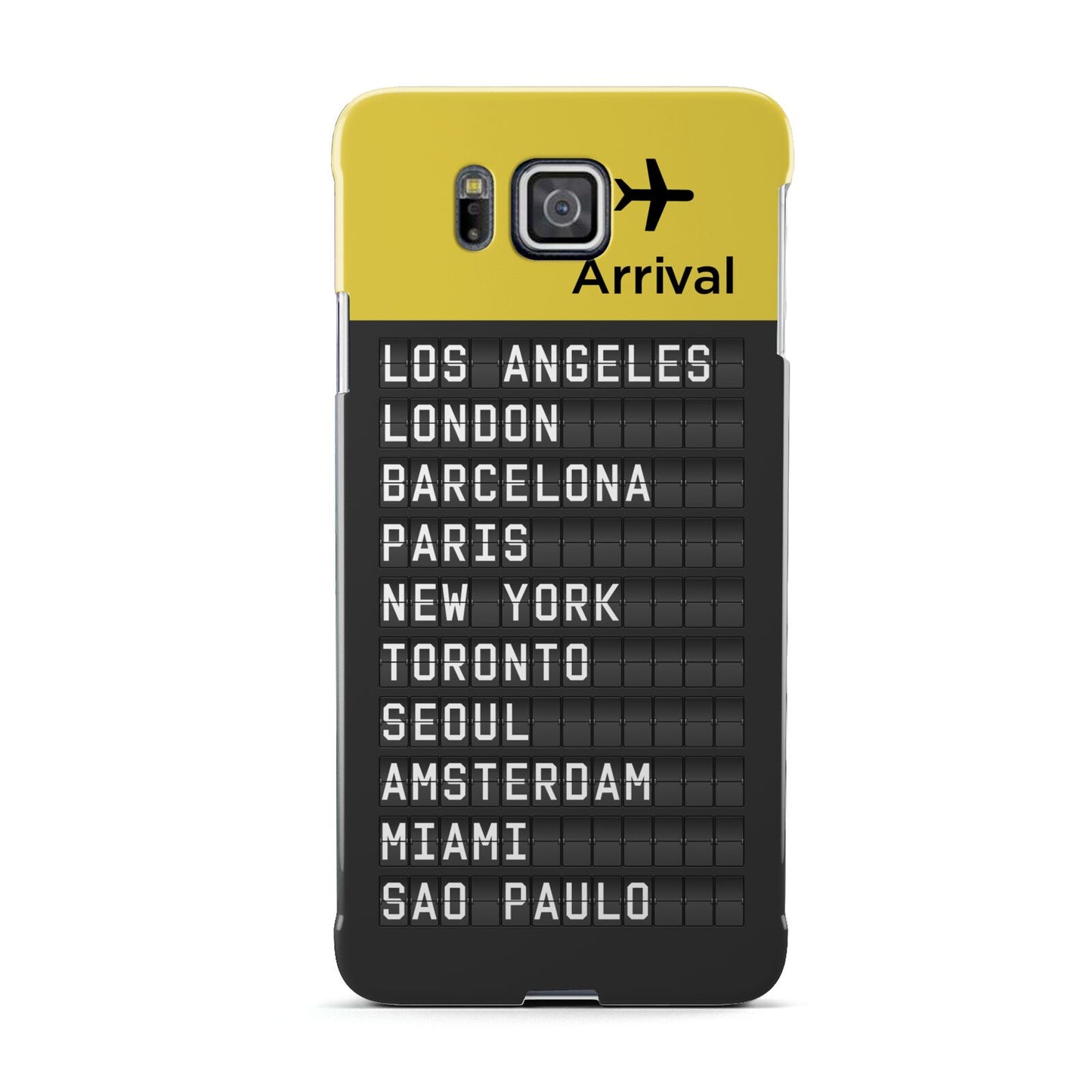 Airport Arrivals Board Samsung Galaxy Alpha Case