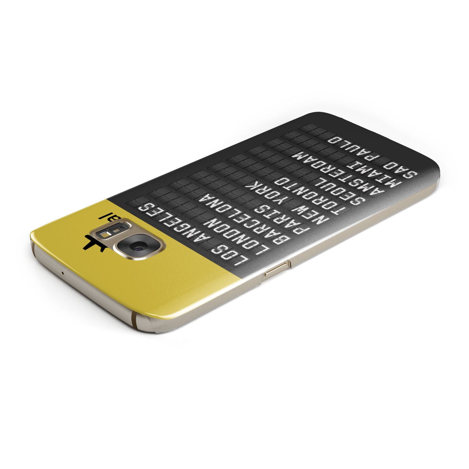 Airport Arrivals Board Samsung Galaxy Case Top Cutout