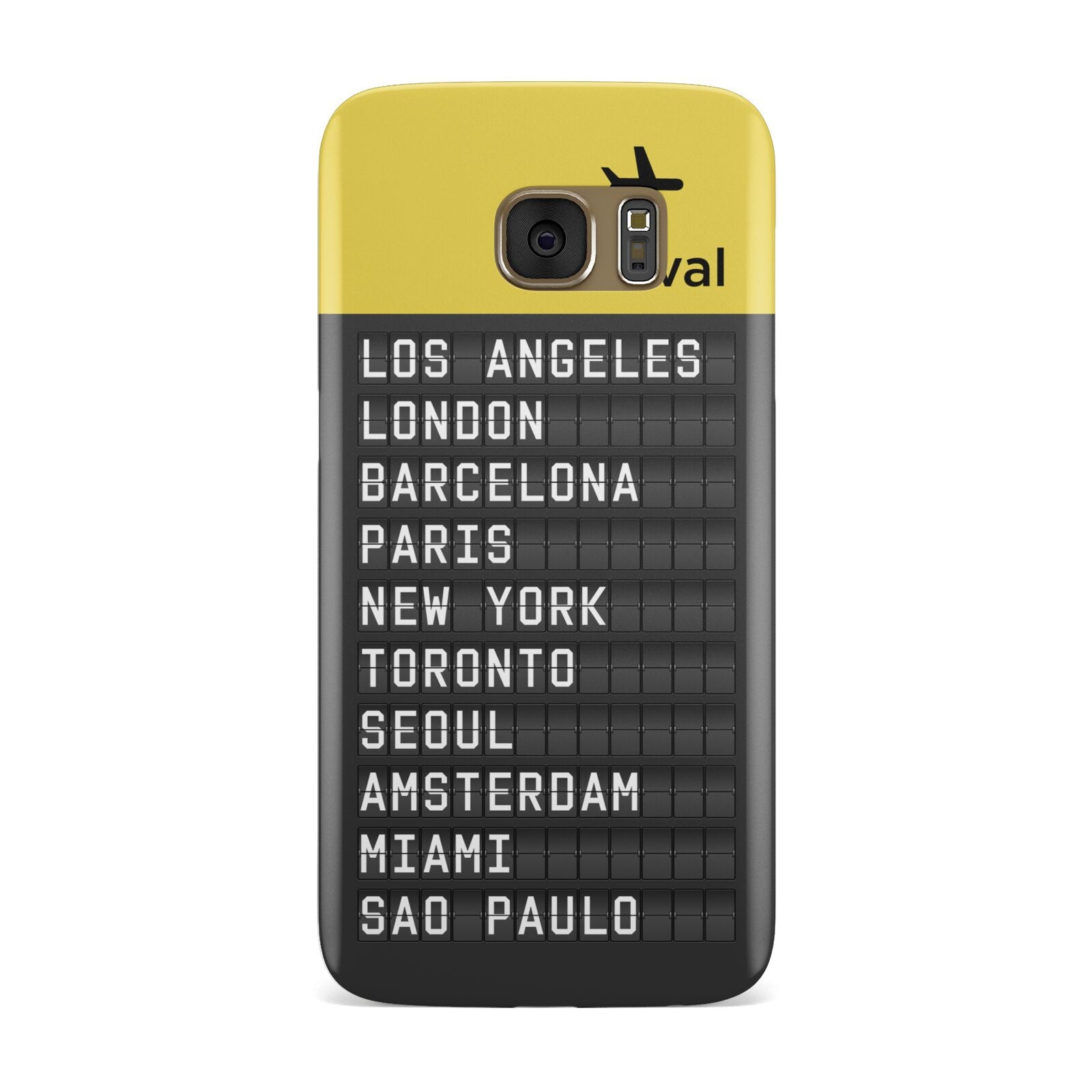 Airport Arrivals Board Samsung Galaxy Case