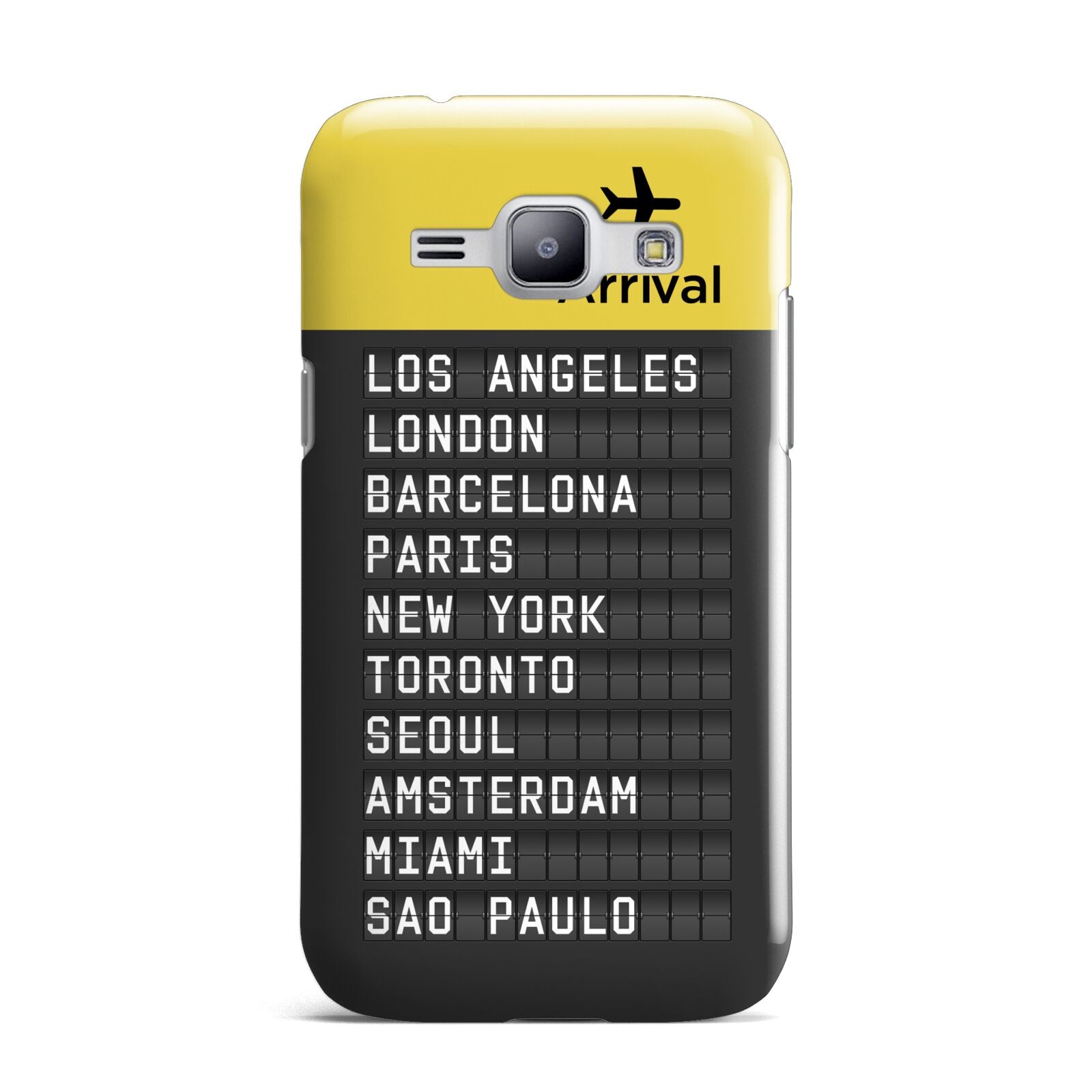 Airport Arrivals Board Samsung Galaxy J1 2015 Case