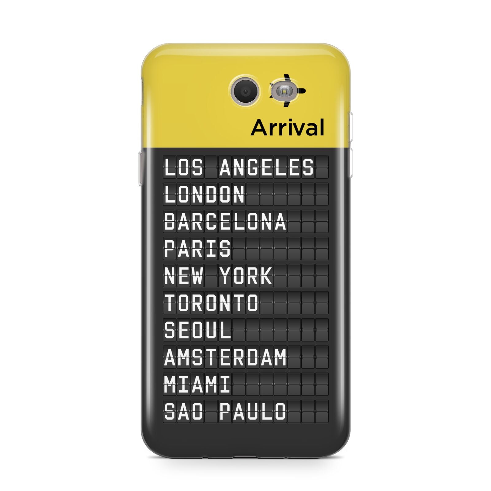 Airport Arrivals Board Samsung Galaxy J7 2017 Case