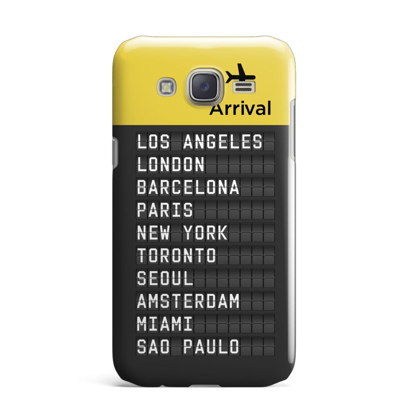 Airport Arrivals Board Samsung Galaxy J7 Case