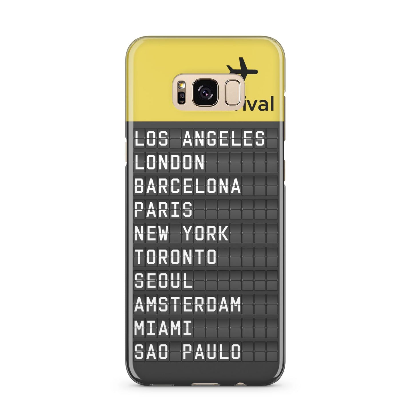 Airport Arrivals Board Samsung Galaxy S8 Plus Case