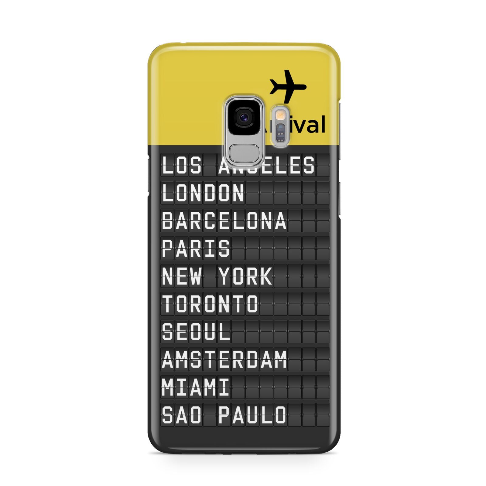 Airport Arrivals Board Samsung Galaxy S9 Case