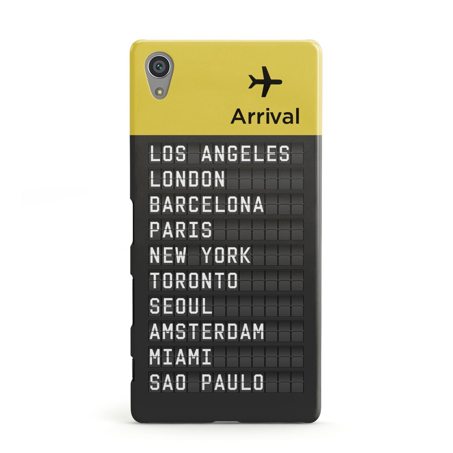 Airport Arrivals Board Sony Xperia Case