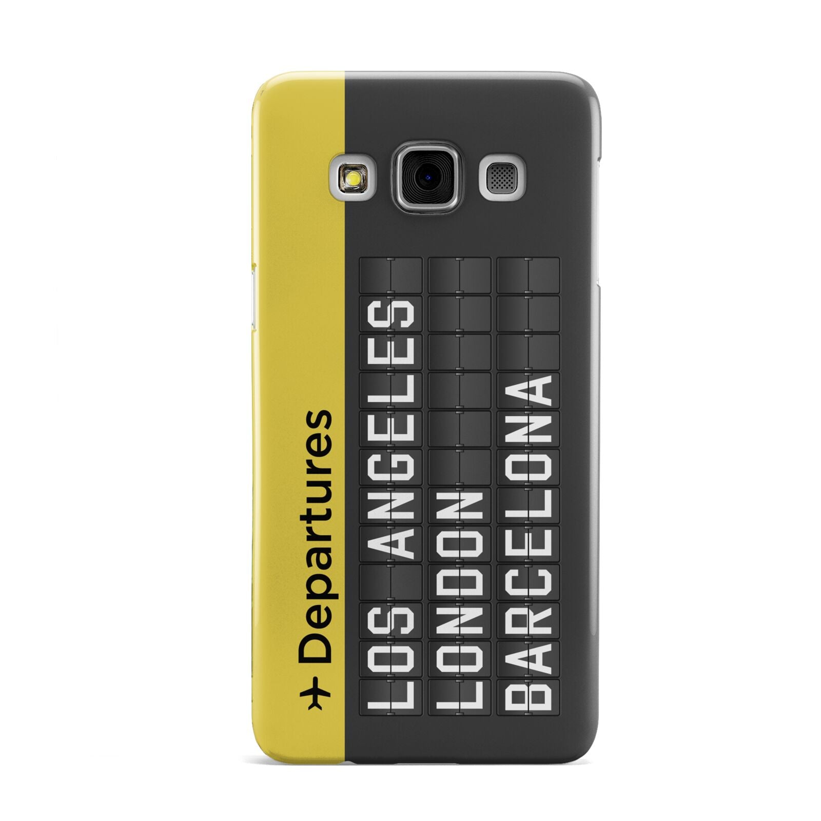 Airport Departures Board Samsung Galaxy A3 Case