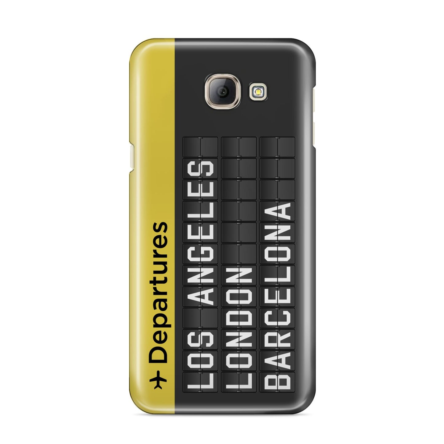 Airport Departures Board Samsung Galaxy A8 2016 Case