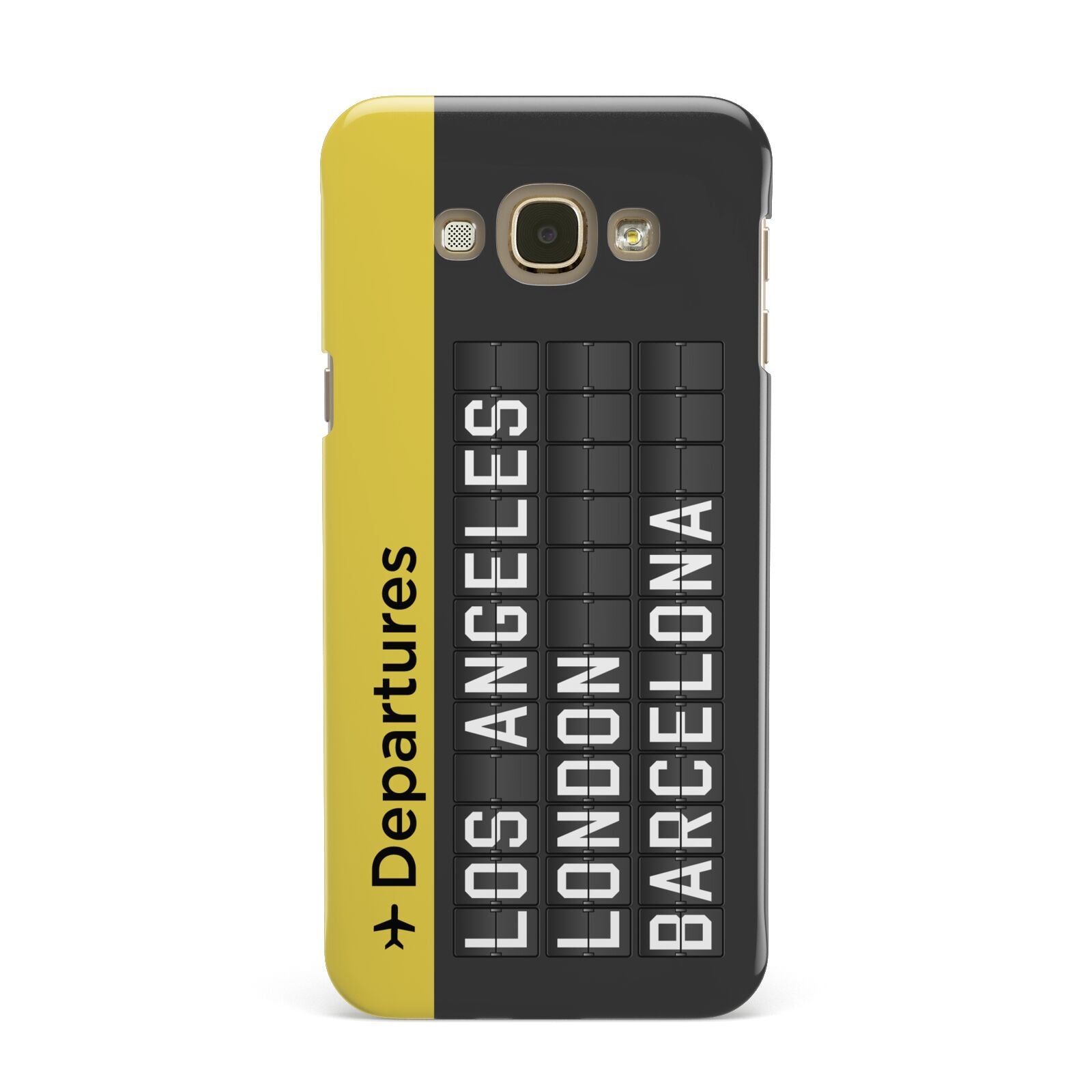 Airport Departures Board Samsung Galaxy A8 Case