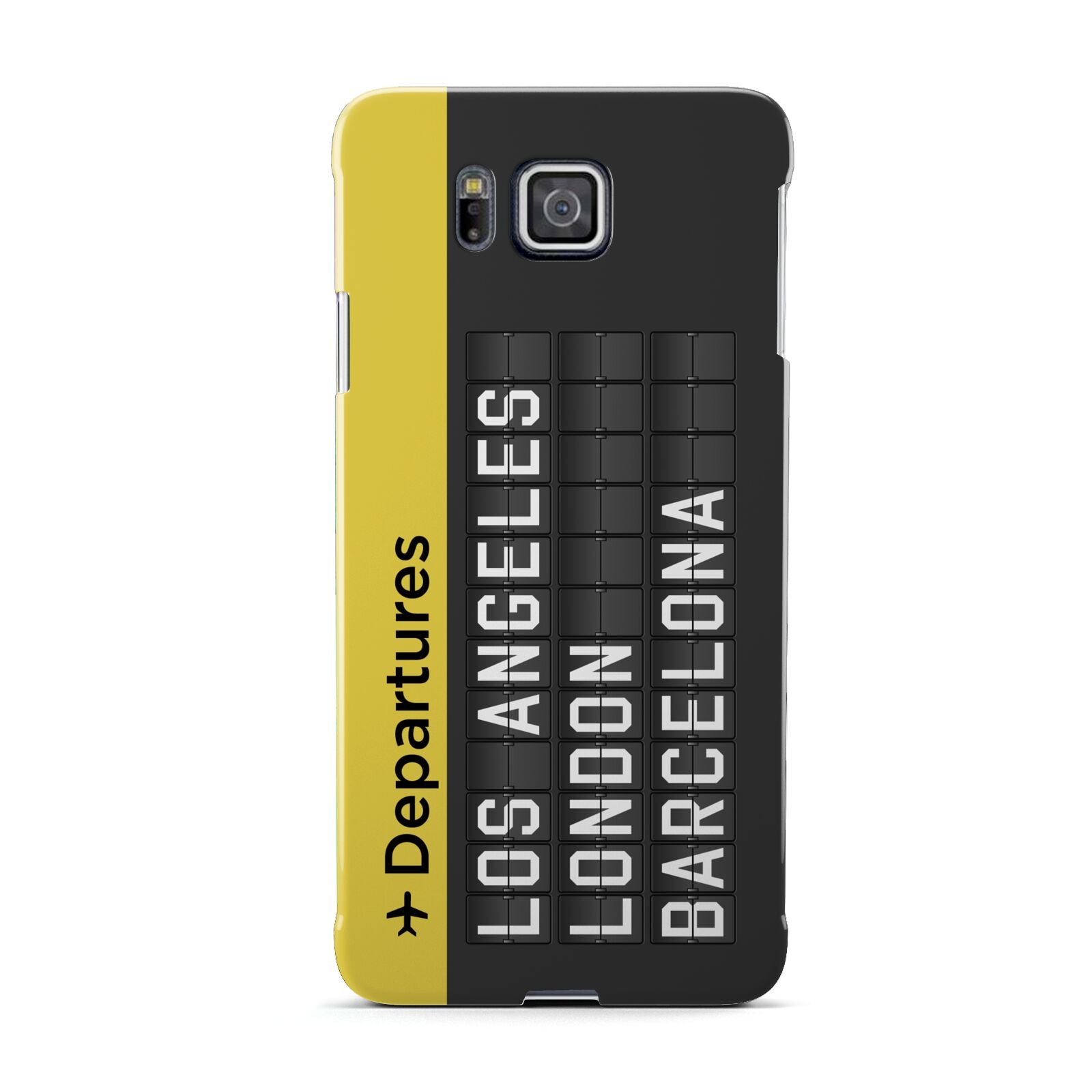 Airport Departures Board Samsung Galaxy Alpha Case