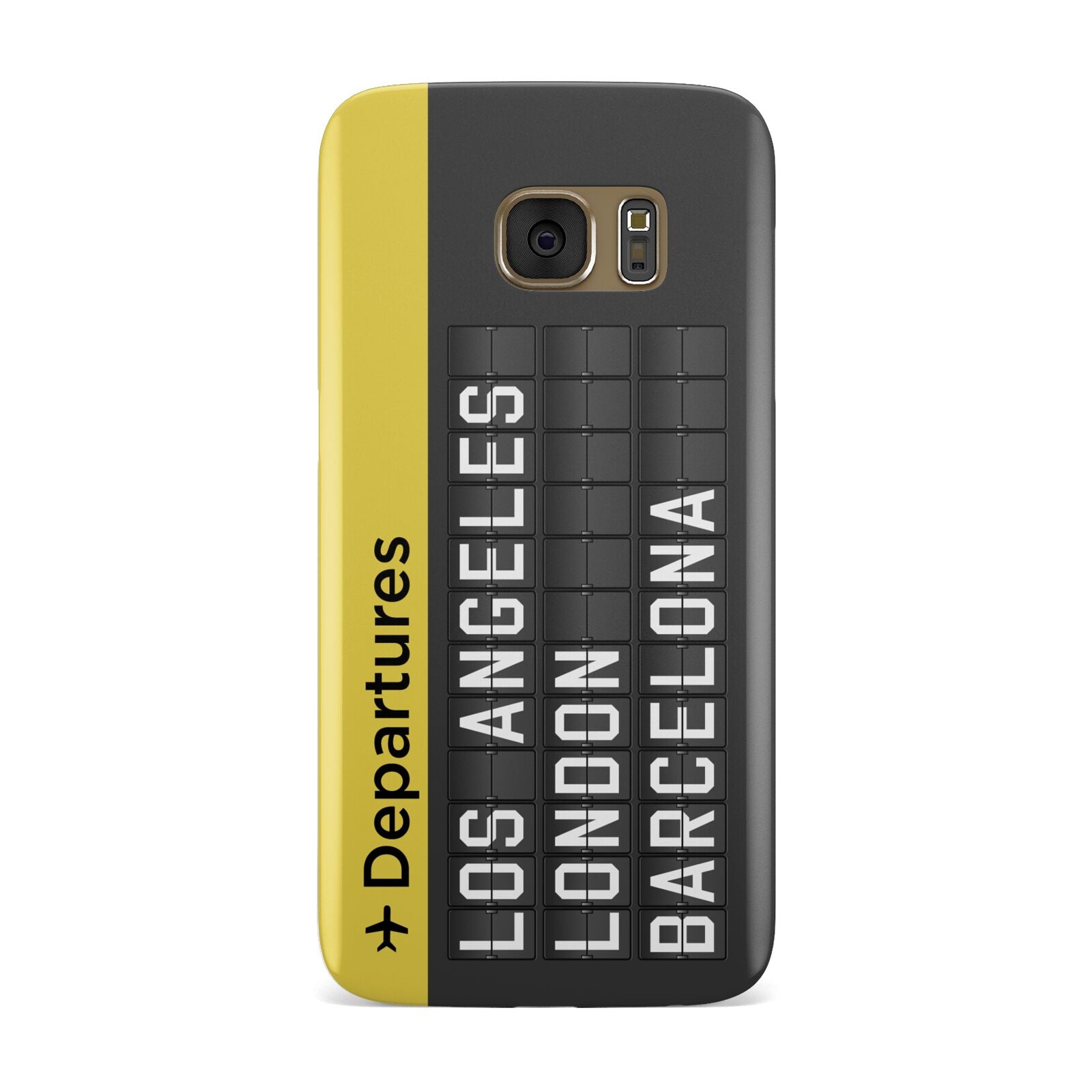 Airport Departures Board Samsung Galaxy Case