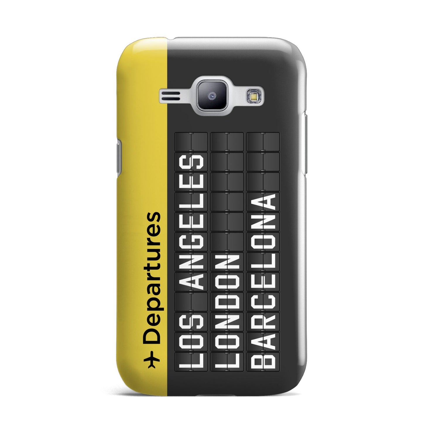 Airport Departures Board Samsung Galaxy J1 2015 Case