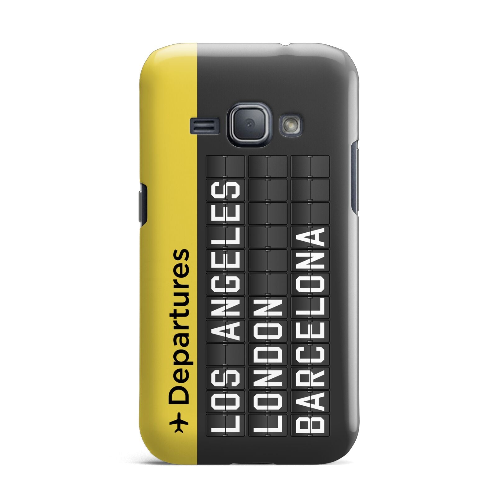 Airport Departures Board Samsung Galaxy J1 2016 Case