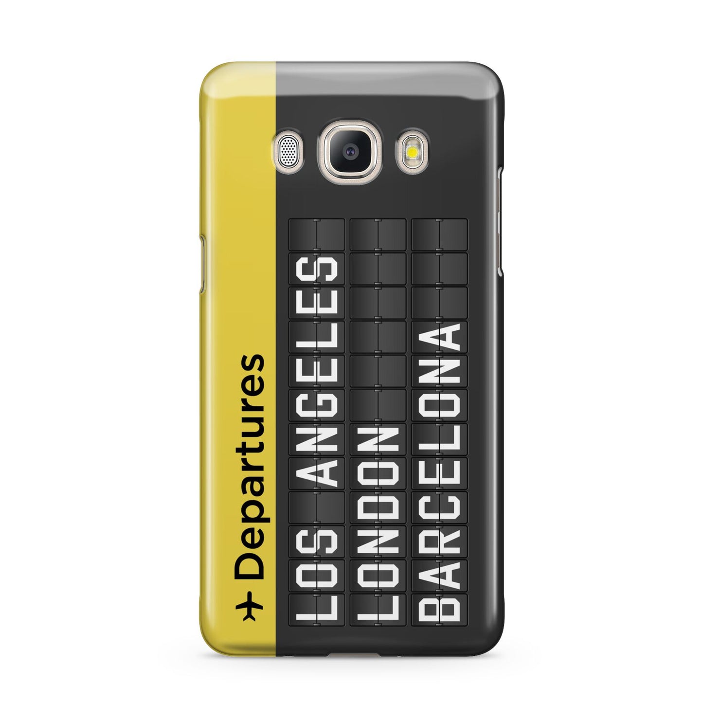 Airport Departures Board Samsung Galaxy J5 2016 Case