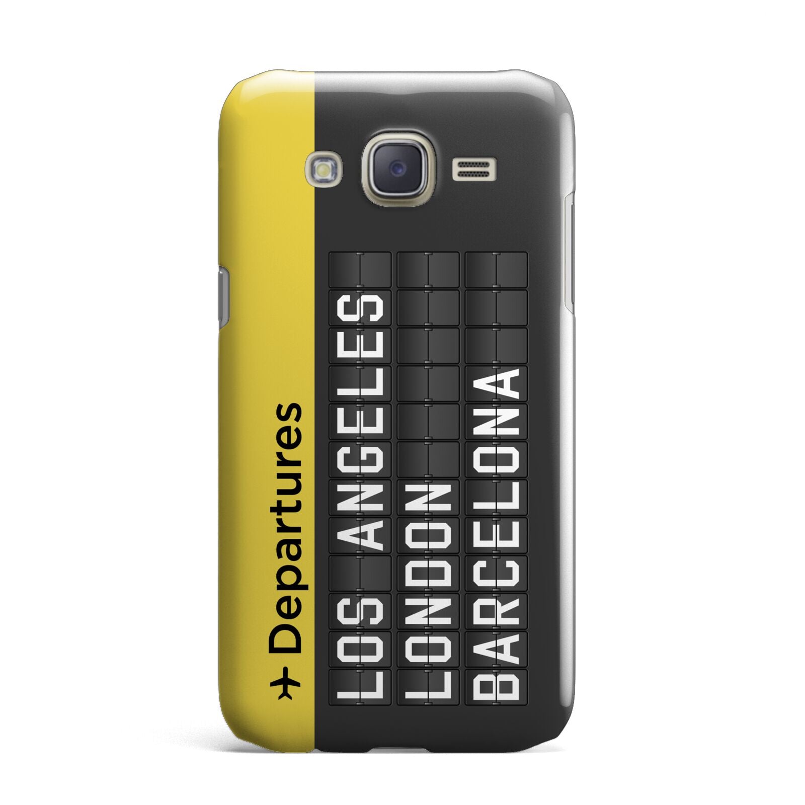 Airport Departures Board Samsung Galaxy J7 Case