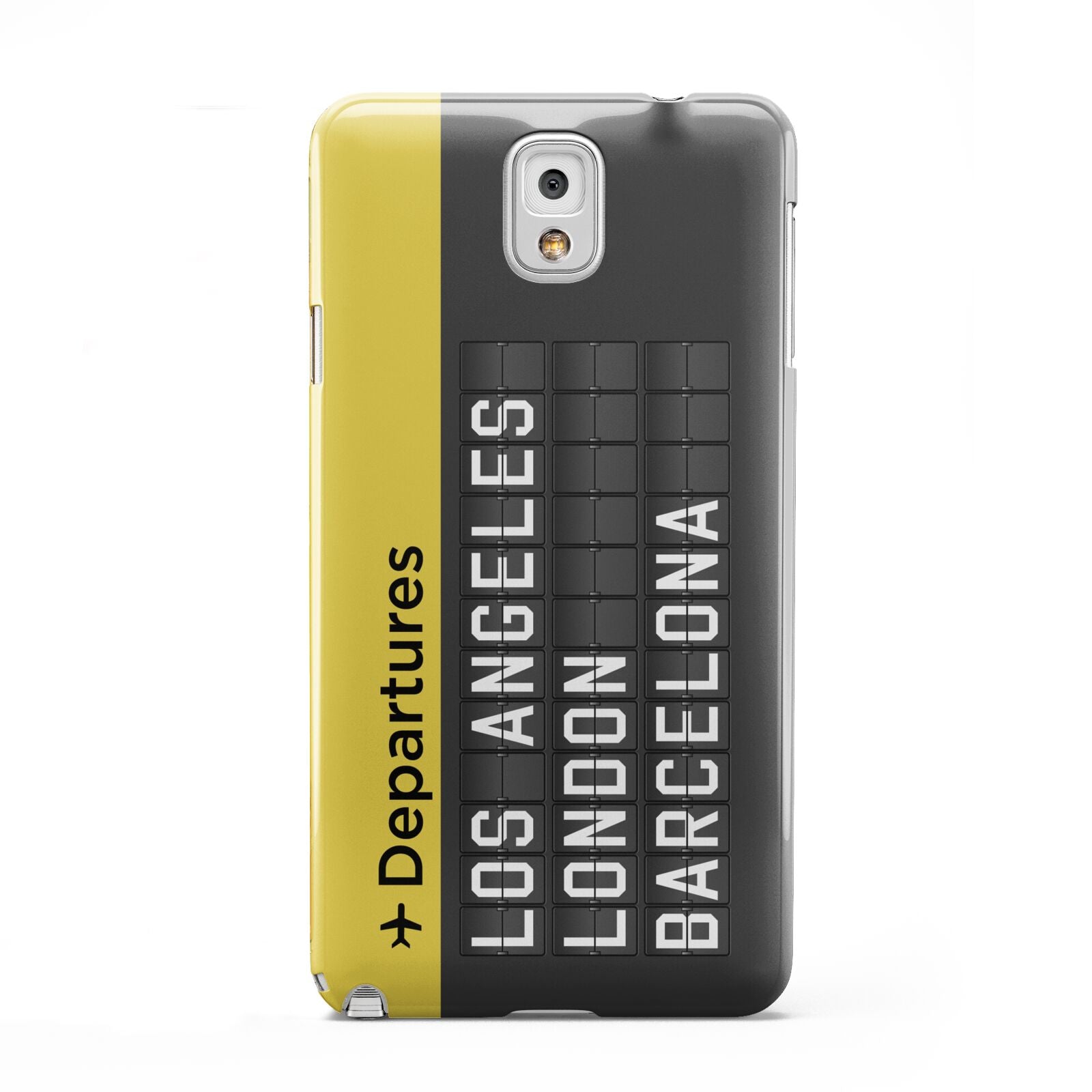 Airport Departures Board Samsung Galaxy Note 3 Case