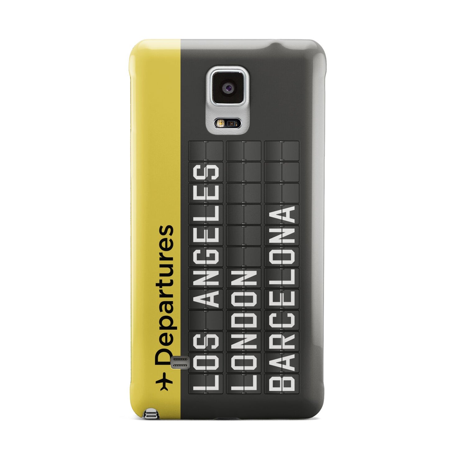 Airport Departures Board Samsung Galaxy Note 4 Case