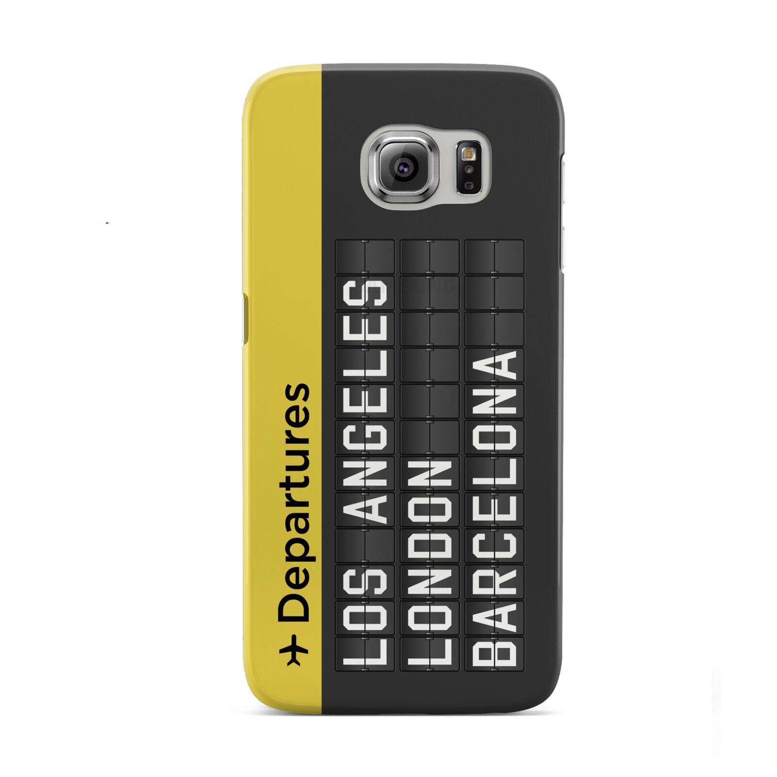 Airport Departures Board Samsung Galaxy S6 Case